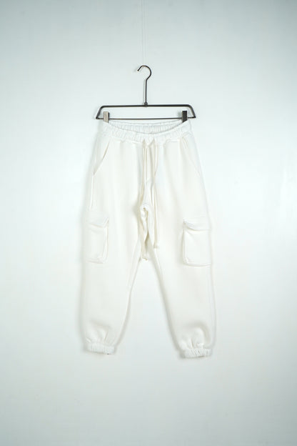 Pantalone Tuta Bianco Panna