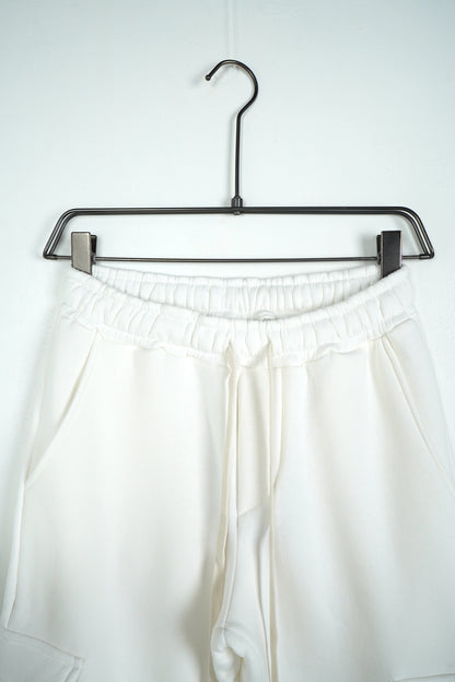 Pantalone Tuta Bianco Panna